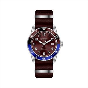 Montre de luxe pour homme, mouvement japonais, biseau en acier classique OEM, logo personnalisé, 10 ATM, montre de plongée automatique, montre mécanique - Product Image 5