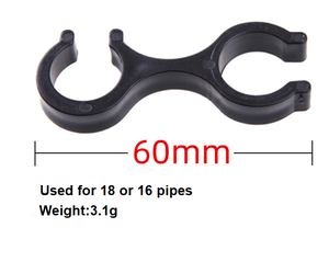 Crochets en caoutchouc pour bâtons de Trekking, couverture à pointe ronde, adaptés aux bâtons de randonnée de <span class=keywords><strong>Paris</strong></span>, avec boucle de connexion, 8 crochets en forme - Product Image 2