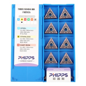 Tnmg160408 biến chèn inserto tnmg 160404 16 CNC indexable Carbide chèn công cụ chuyển tnmg chèn - Product Image 5
