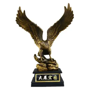 Hot Sale Innendekoration Adler Statuen Metall Adler Statue kleinen Messing Adler zu verkaufen