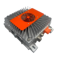 Chargeur de batterie électrique embarqué étanche IP67 4,0 kW 80 V 50 A, rendement typique ≥92 %, refroidissement par ventilateur, contrôle par bus CAN, IP67
