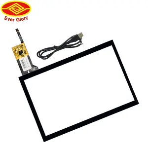 Pannello Touch Screen impermeabile da 10 "con rivestimento capacitivo in vetro trasparente da 10.1 pollici 16:9 Smart Mirror