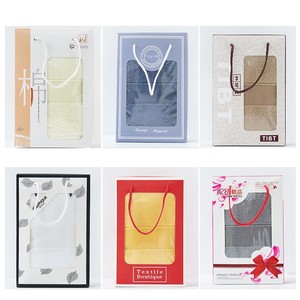 Pure Cotton Towels Custom Embroidered Logo 350g <b>Gift</b> <b>Set</b> For Advertising Company Souvenirs - Product Image 3