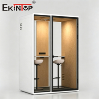 Cabine téléphonique silencieuse pour 1 personne, cabine acoustique de bureau, cabine insonorisée privée, petite salle de travail privée