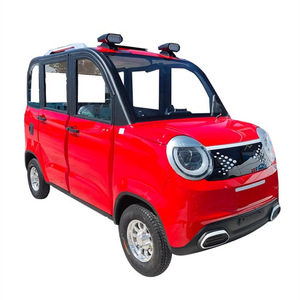 Mini Auto Eléctrico de Baja Velocidad para Adultos, de Cuatro Puertas y Cuatro Asientos, Vehículo Eléctrico Familiar Pequeño con Batería de Plomo-Ácido o Litio para Recorridos Diarios de Corta Distancia - Product Image 1