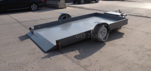 Remolques Basculantes Hidráulicos GVWR de 1000 kg, Remolque Utilitario Ligero, Remolque Individual para Carrito de Golf - Product Image 3