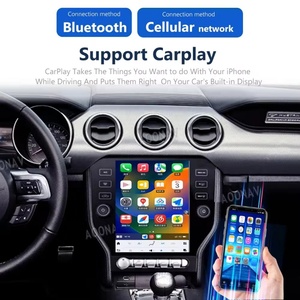 128G 12.1 Inch <b>Car</b> Radio <b>for</b> Ford Mustang 2014-2021 Android 13 Qualcomm Multimedia GPS Navigation Player Touch Screen Head Unit - Product Image 4