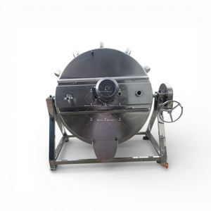 Machine de cuisson industrielle automatique pour base de fondue, avec mélangeur et distributeur de sauces professionnel - Product Image 1