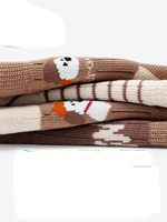 Chaussettes mi-mollet en coton sans couture Xiangyi pour bébés et tout-petits, non-contraignantes, mignonnes, pour garçons et filles, hautes jusqu'au genou, chaudes, collection automne-hiver