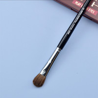 Pinceaux de maquillage en poils de poney série S de Cangzhou avec manche en bois ; Pinceau de blending pour fard à paupières n° 15 ; Pinceau de contour pour sourcils n° 13 ; Ensemble complet pour les yeux