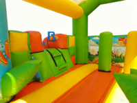 Château gonflable en PVC durable à thème floral pour enfants, château gonflable pour sauter en plein air et en intérieur, vente de châteaux gonflables