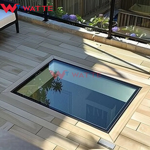 Thông minh thẩm mỹ không thấm nước chống trượt đi bộ rooflight điện cơ giới Tự động mở nhôm đi bộ trên kính <span class=keywords><strong>Skylight</strong></span> - Product Image 6