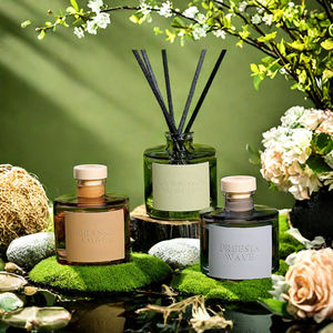 Difusor de Aromas Aikun de 100 ml, Aceite Esencial para el Hogar, Elimina Olores, Difusor de Varillas de Larga Duración, Ambientador - Product Image 1