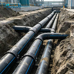 Tubería de HDPE Flexible y Duradera de Gran Calibre Resistente a Alta Presión DN560 para Proyectos de Desvío y Drenaje de Agua de Río - Product Image 2