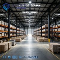 Estructuras Metálicas Prefabricadas de Diseño Personalizado para Naves Industriales, Almacenes Metálicos para Talleres con Certificados ISO, CE y CWB