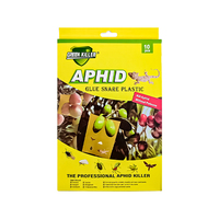 Piège collant double face pour mouches et moustiques domestiques, piège à appât jaune pour serre, utilisation intérieure et extérieure, 0%-5% d'ingrédient actif
