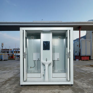 Abnehmbare WC-Dusche Nebengebäude Kabine Fertighaus Öffentliche Toilette Tragbare Box Toilette Portabilität Erwachsene Badezimmer Mobile tragbare Toilette - Product Image 2