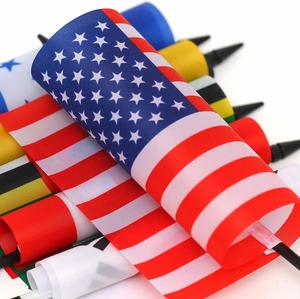 ธงชาติอเมริกาแบบขายส่ง ธงขนาดเล็กตั้งโต๊ะสำนักงาน ทำจากไนลอน โพลีเอสเตอร์ ฐานพลาสติก - Product Image 3