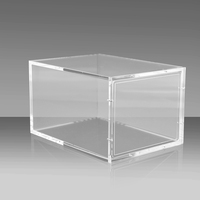 Boîte de rangement Funko Pop en acrylique magnétique de 4 pouces empilable, étui de protection transparent pour figurines en vinyle avec protection UV