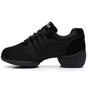 <span class=keywords><strong>Zapatos</strong></span> de baile de Jazz modernos profesionales para mujer, <span class=keywords><strong>zapatos</strong></span> de baile cuadrados nacionales, <span class=keywords><strong>zapatos</strong></span> de baile transpirables cómodos de malla suave para <span class=keywords><strong>niña</strong></span> - Product Image 3