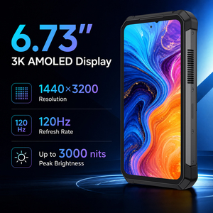 8849 TANK 5 Rugged Mobile Phone 6.7Amoled 5G <b>Android</b> 16 Esim Dimensity9400 17600mAh <b>Projector</b> 18+512GB Night Vision Rugged Phone - Product Image 2