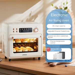 Friteuse à air chaud super chauffante 4,5 L grande capacité 1600 W blanche en acier inoxydable avec écran tactile pour la cuisson domestique – Offre spéciale - Product Image 4