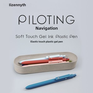 5 pz penne in Gel di <span class=keywords><strong>inchiostro</strong></span> ad asciugatura rapida <span class=keywords><strong>penna</strong></span> nera ad alto valore <span class=keywords><strong>penna</strong></span> Gel stampa basso centro gravità ufficio spazzola domanda fatta di plastica - Product Image 5