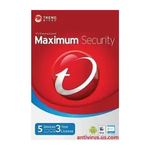 Digital Code Trend Micro Maximum Security 3 Year 5user License Key (Global Activation)