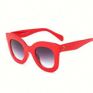 Gafas de Sol de Ojo de Gato Vintage de Moda 2019, Gafas de Sol Extra Grandes para Mujer a Precio Económico - Product Image 3