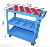 Chariots d'outillage CNC personnalisables OEM, tailles BT30 BT40 BT50, chariot à outils avec garantie de 3 ans, design moderne