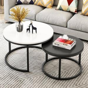 Creative Designer Coffee <b>Table</b> Luxury Living Room <b>Table</b> with Unique Iron Frame for Modern Residential <b>Spaces</b> - Product Image 3