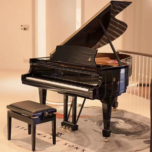 <span class=keywords><strong>Piano</strong></span> de cola Steinway de primera calidad, fabricado en Alemania, 88 teclas, teclado de madera maciza, sonido claro y potente para sala de conciertos - Product Image 1