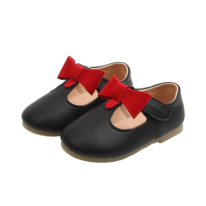 女性の弓通気性のある子供用ベビーソフトソール滑り止め靴卸売新しいスタイルの子供用靴