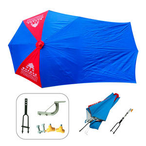 UV-Schutz Schwarz kleber Motorrads chirm Regen Sonnenschutz Faltbar Inklusive Stand griff - Product Image 5