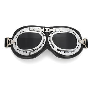 Lunettes de soleil Halley Retro Goggle Lunettes de protection UV coupe-vent pour moto <span class=keywords><strong>Cross</strong></span> Karting ATV Lunettes de sport d'équitation - Product Image 5