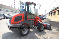Chargeur QINGZHOU CASER, fournisseurs chinois, chargeur HYTEC ZL10, mini-chargeur, Radlader avec joystick hydraulique, CASER ZL10
