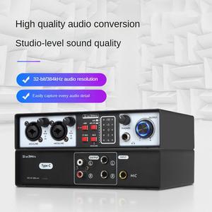 2024 vimi New Arrival ur22mk 2 kênh Studio ghi âm giao diện âm thanh với 48V Phantom điện - Product Image 4