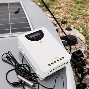 Lumiax 12V 24V 48V 60A 40A 30A 20A Contrôleur de <span class=keywords><strong>charge</strong></span> Bluetooth Régulateur MPPT Système de panneau d'alimentation solaire