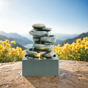 Fontaine d'eau <span class=keywords><strong>de</strong></span> décoration <span class=keywords><strong>de</strong></span> bureau d'intérieur antique fontaine d'eau <span class=keywords><strong>en</strong></span> résine Feng Shui <span class=keywords><strong>de</strong></span> <span class=keywords><strong>moulin</strong></span> <span class=keywords><strong>en</strong></span> pierre - Product Image 3