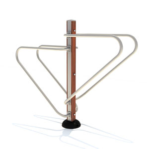 Betta Play Push Up & Dip Station Wpc Plástico Madera A prueba de herrumbre Equipo de gimnasio al aire libre Equipo de Gimnasio Profesional al aire libre - Product Image 2