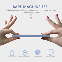 Funda Protectora de Silicona Líquida TPU para Redmi 6-13C y Poco C55-C65, Protección Total 360, Diseño de Lujo