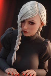 Foxlove Max Erwachsenen-Sexpuppe 162cm Brust Echtes Silikon-Kopf Beweglicher Kiefer Wasserdicht 47kg Vollständig Realistische Lebensechte Liebespuppe - Product Image 2