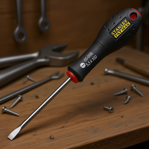 Stanley Fatmax Screwdriver 5.5 X 100mm Flat Tip Professional <b>Tool</b> - Product Image 3