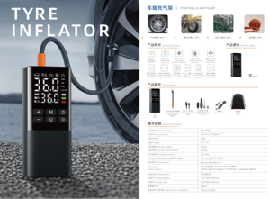 Compresseur <span class=keywords><strong>de</strong></span> gonflage <span class=keywords><strong>de</strong></span> pneus <span class=keywords><strong>de</strong></span> voiture, pompe à air numérique portable pour voiture/moto/<span class=keywords><strong>vélo</strong></span> - Product Image 2