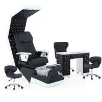 Mobilier de salon de manucure professionnel Kangmei, luxe, multifonctionnel, nouveau spa pour les pieds avec jets, fauteuil de massage réglable pour manucure et pédicure
