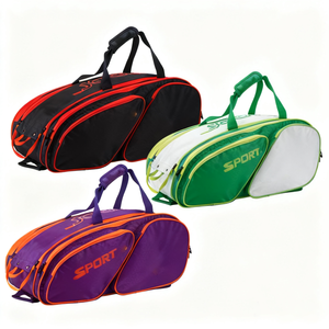 Free Sample Travel Portable <b>Pickleball</b> Sling Paddle Case Men's Women's Waterproof Tennis Pick <b>Ball</b> Backpack Sports Racket Bag - Product Image 5