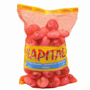 Bolsa de repollo de plástico Leno y Raschel con etiqueta bolsas de malla PP Leno para repollos en L costura polymesh - Product Image 1