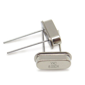 HC 49S Passive DIP 8.000Hz Megahertz Quartz Crystal Oscillator 8MHz 10PPM