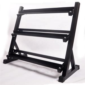 Hot Selling Home Gym Commercial Fitness Equipment 2.5Kg-50Kg Hex <strong>Dumbell</strong> Set With Rack Three-Layer Dumbbell Rack and <strong>Stand</strong> - Product Image 3