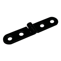 Longue charnière de taille circulaire en zinc blanc connexion de planche à rabat charnière à ouverture plate charnière à steak arrondie matériel de Table pliante de gymnastique